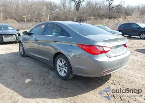 2013 Hyundai Sonata Gls из США, поврежденный, VIN 5NPEB4AC2DH687166
